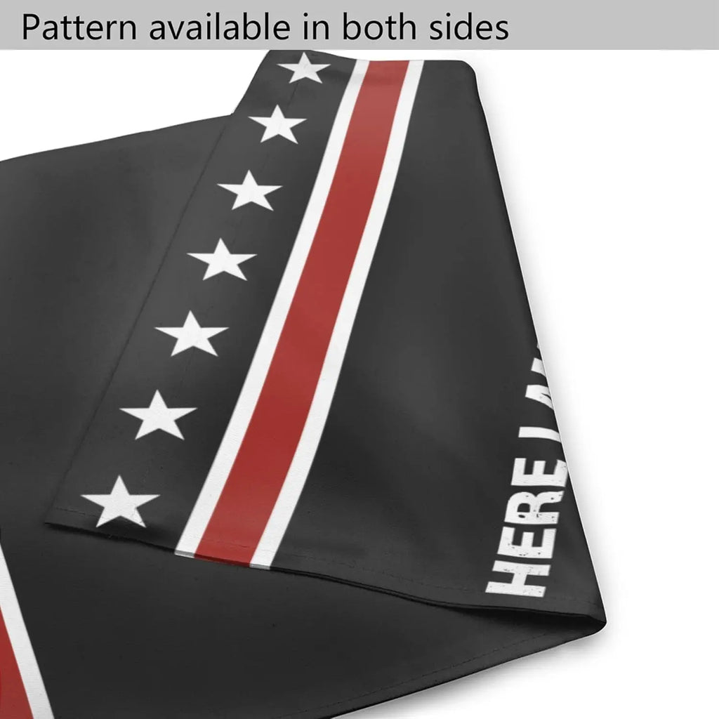 Here I Am Send Me Garden Flag