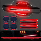 Thin Blue Line Reflective Decal Set