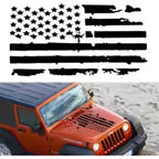 Thin Blue Line Reflective Decal Set