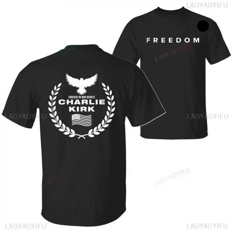Charlie Kirk Freedom Tribute Tee