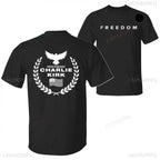 Charlie Kirk Freedom Tribute Tee