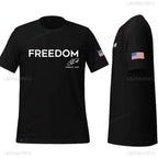 Charlie Kirk Freedom Tribute Tee