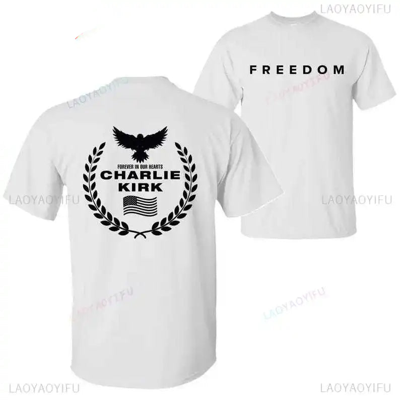 Charlie Kirk Freedom Tribute Tee