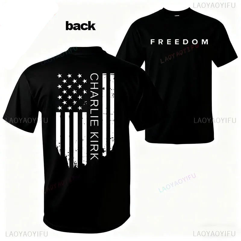 Charlie Kirk Freedom Tribute Tee