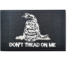 Don't Tread On Me Skull Iron-On Patch