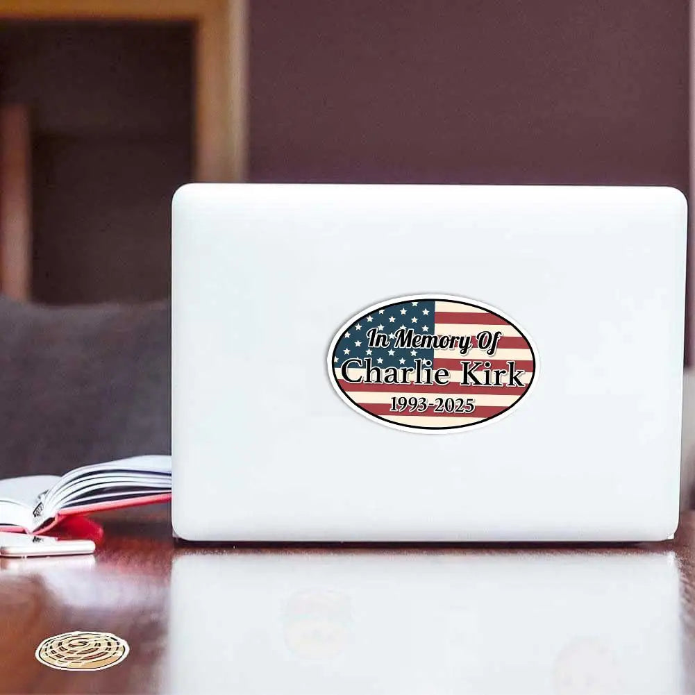 Charlie Kirk Commemorative Sticker Pack
