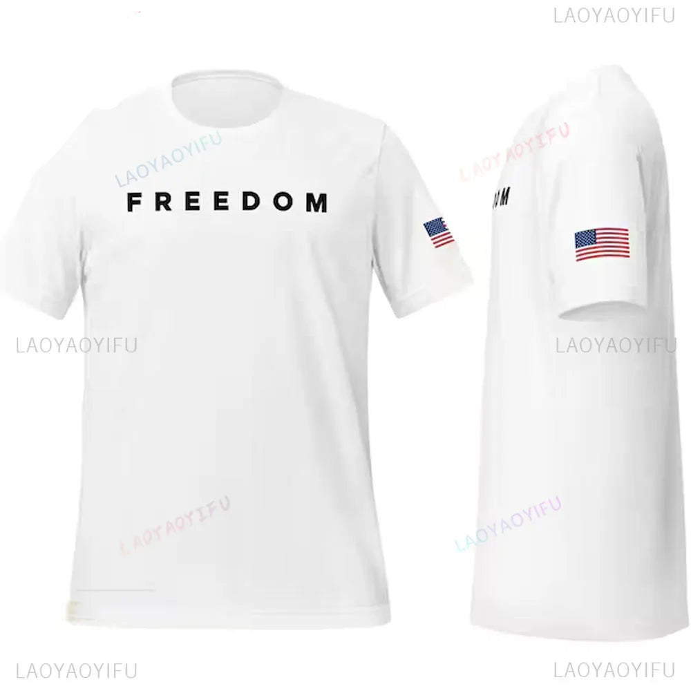 Charlie Kirk Freedom Tribute Tee