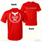 Charlie Kirk Freedom Tribute Tee