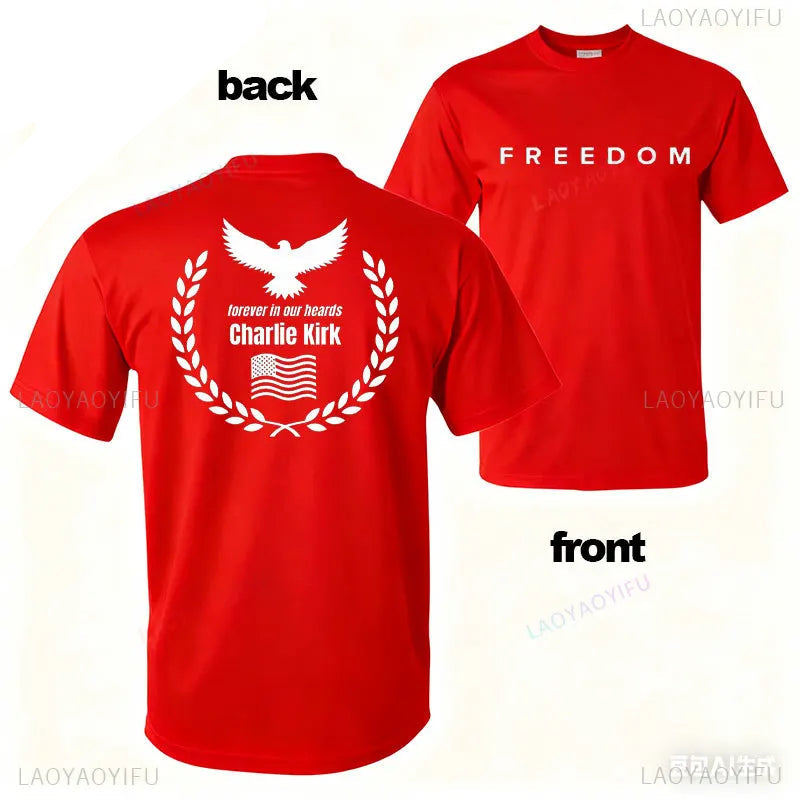 Charlie Kirk Freedom Tribute Tee