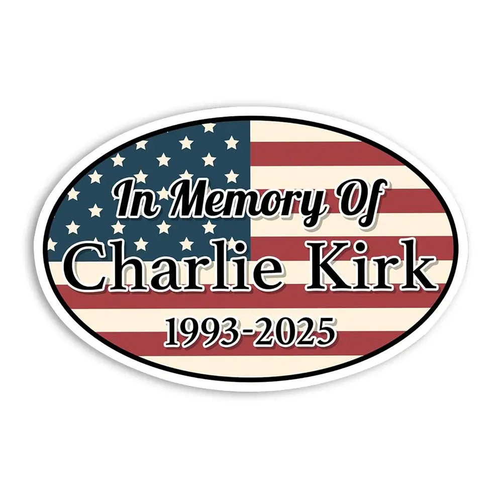 Charlie Kirk Commemorative Sticker Pack