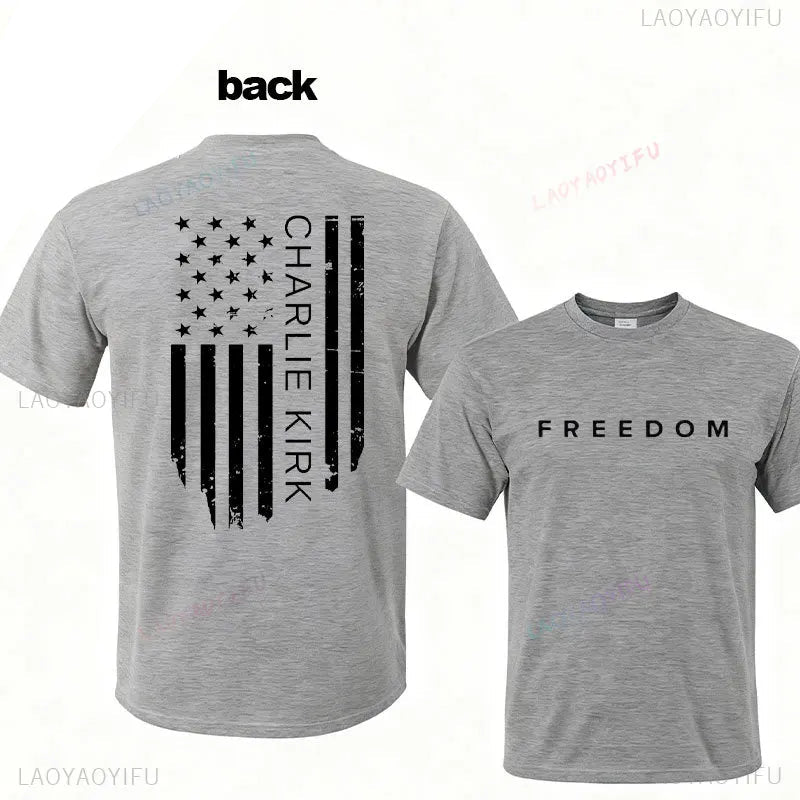 Charlie Kirk Freedom Tribute Tee