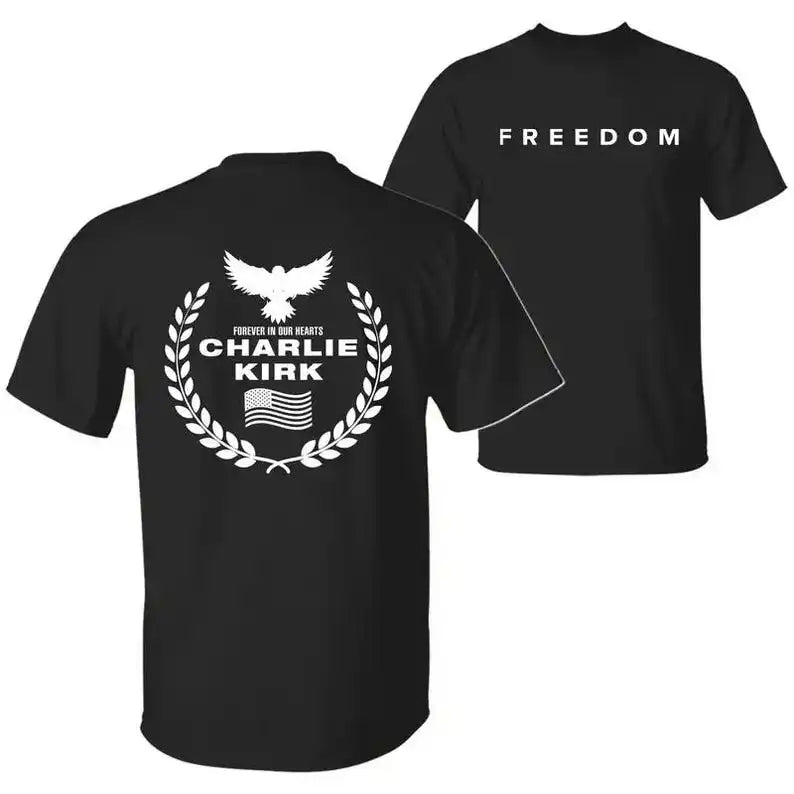 Charlie Kirk Freedom Tribute Tee