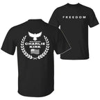 Charlie Kirk Freedom Tribute Tee