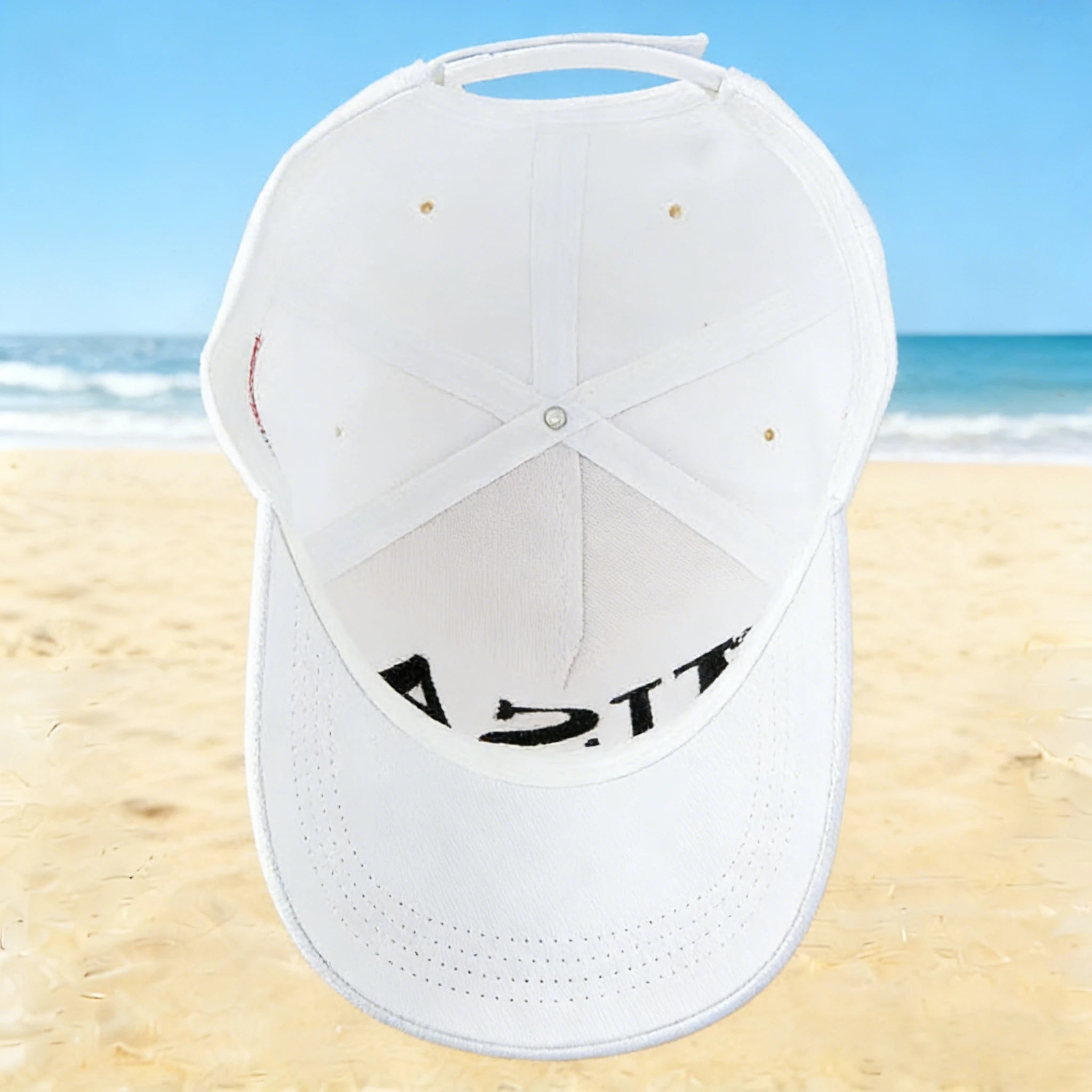 45-47 White Patriot Hat