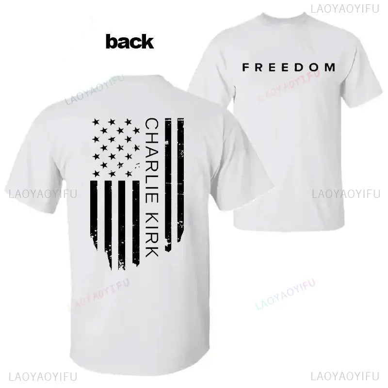 Charlie Kirk Freedom Tribute Tee