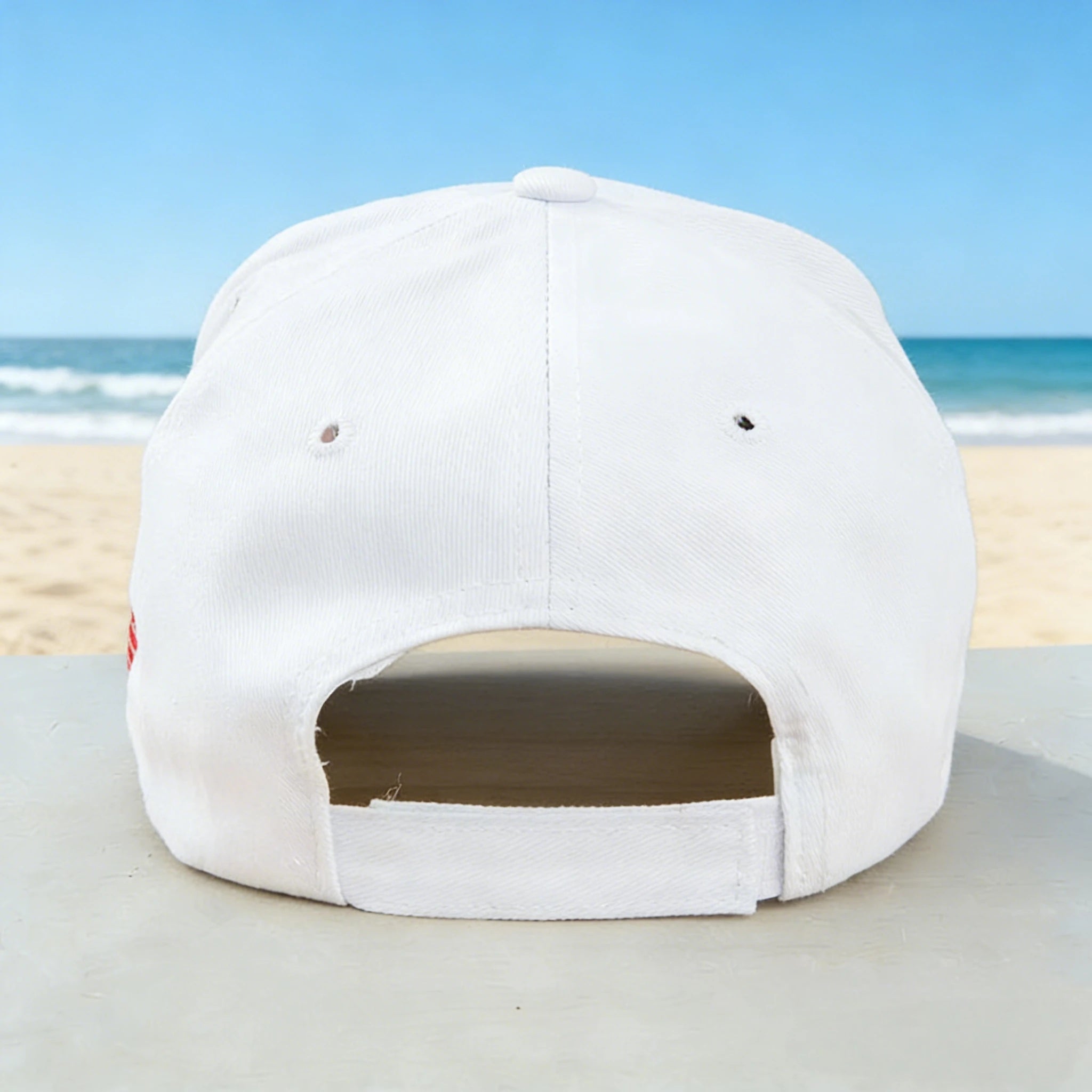 45-47 White Patriot Hat