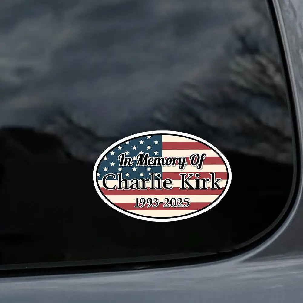 Charlie Kirk Commemorative Sticker Pack