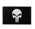 Don't Tread On Me Skull Iron-On Patch