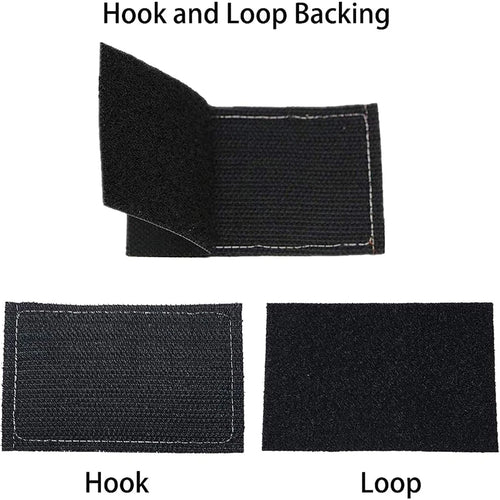 "Don't Tread On Me" Tactical Embroidered Velcros Patch Hook & Loop Fastener- Military Morale Badge for Molle Backpack