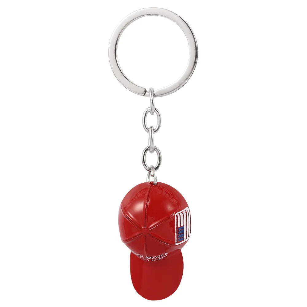 MAGA Hat Keychain