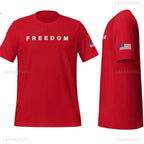 Charlie Kirk Freedom Tribute Tee