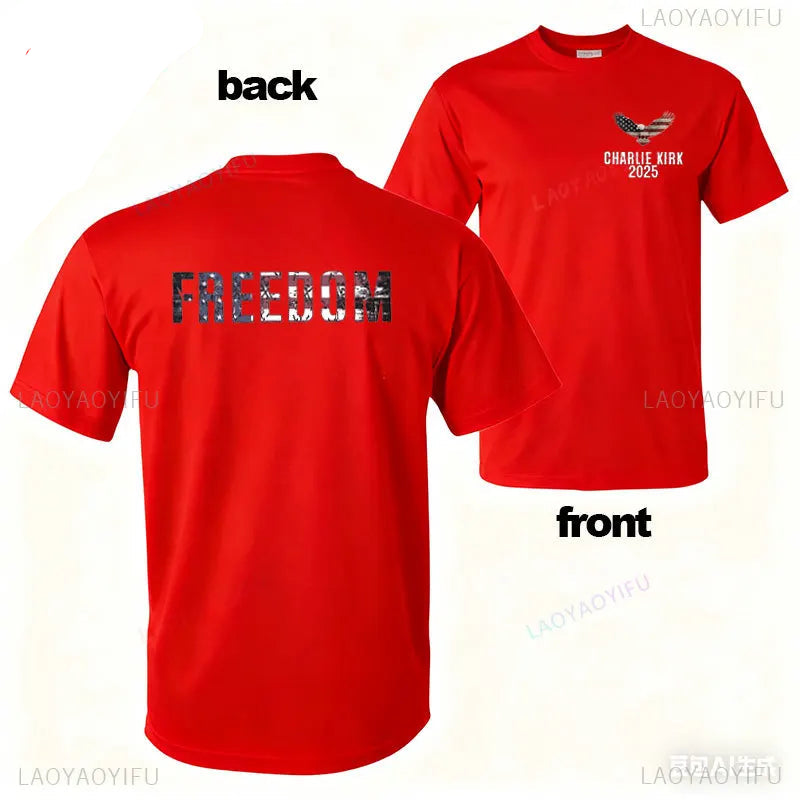 Charlie Kirk Freedom Tribute Tee