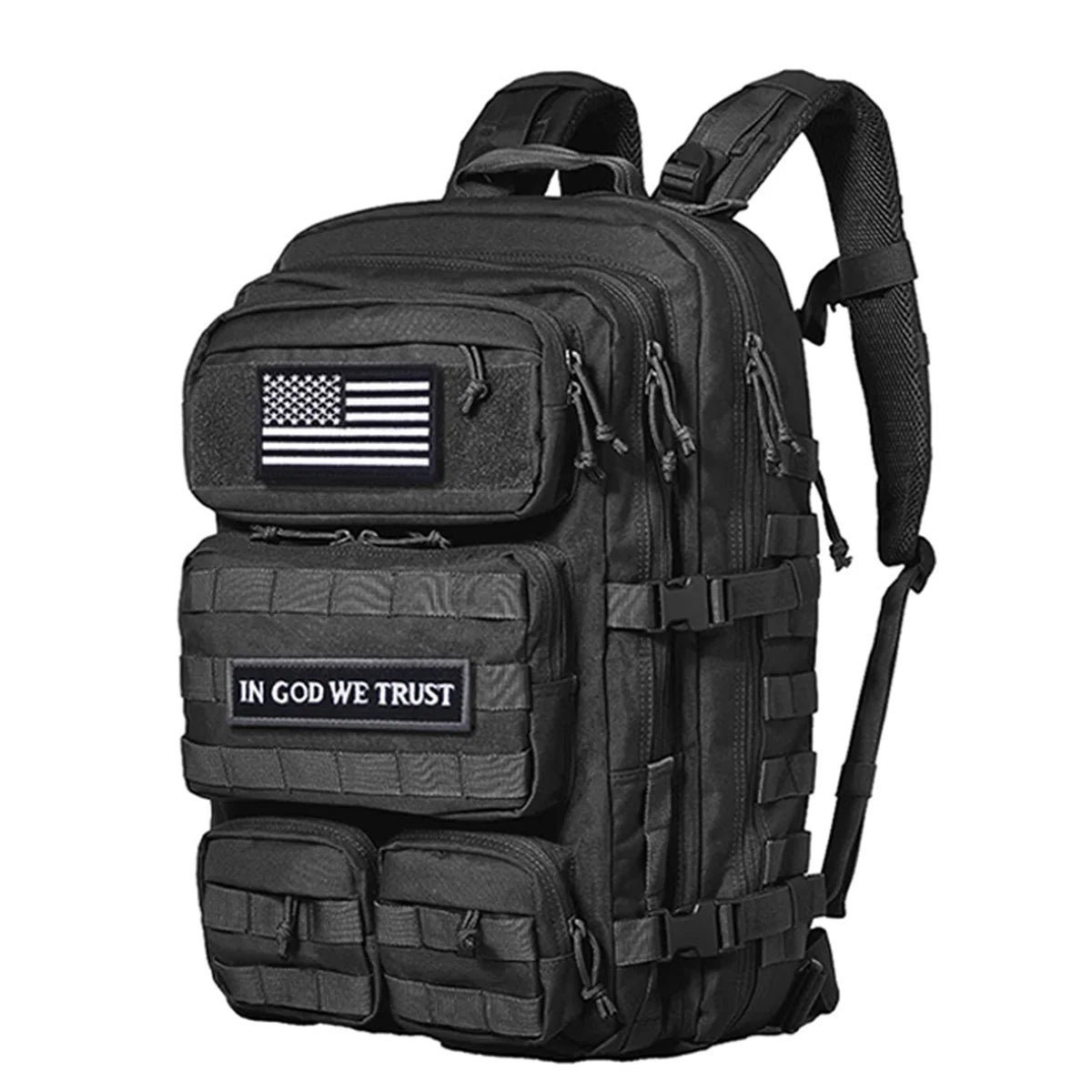 In God We Trust Flag Patch Set