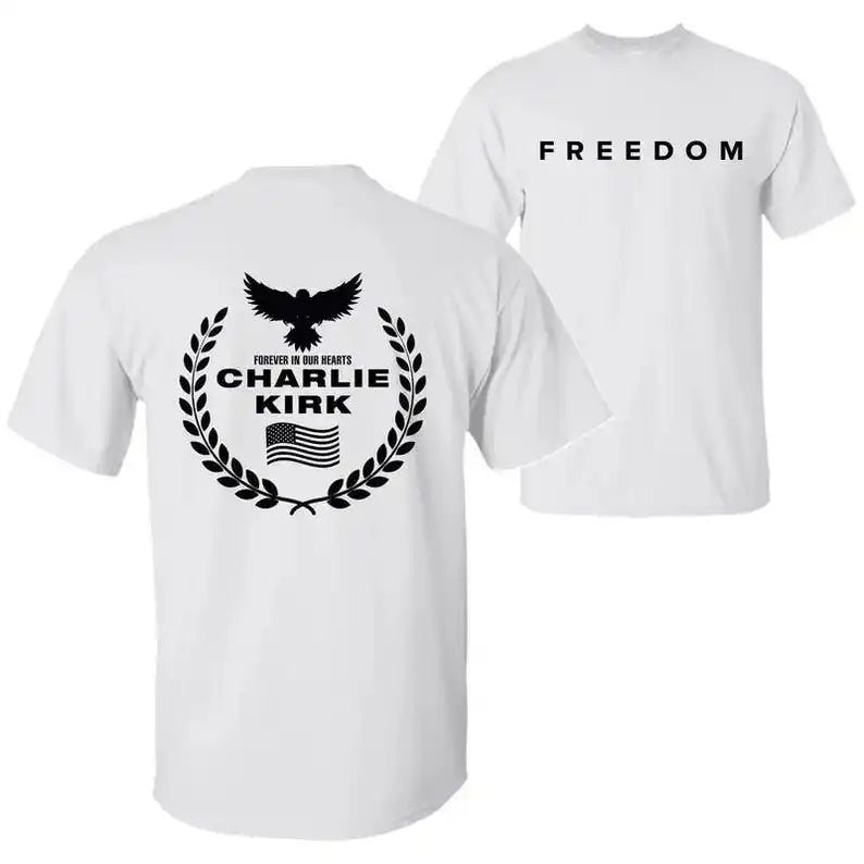 Charlie Kirk Freedom Tribute Tee