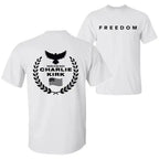 Charlie Kirk Freedom Tribute Tee