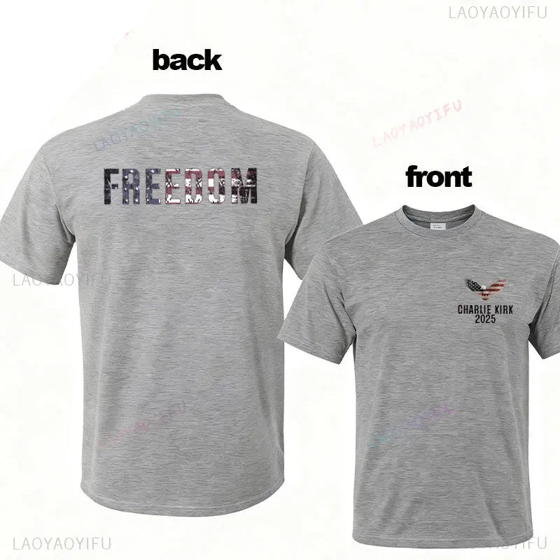 Charlie Kirk Freedom Tribute Tee