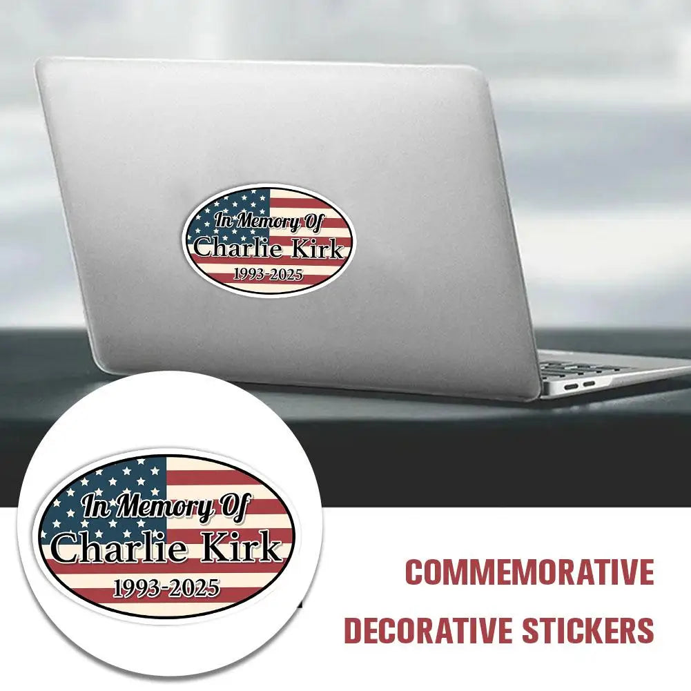Charlie Kirk Commemorative Sticker Pack