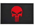 Don't Tread On Me Skull Iron-On Patch