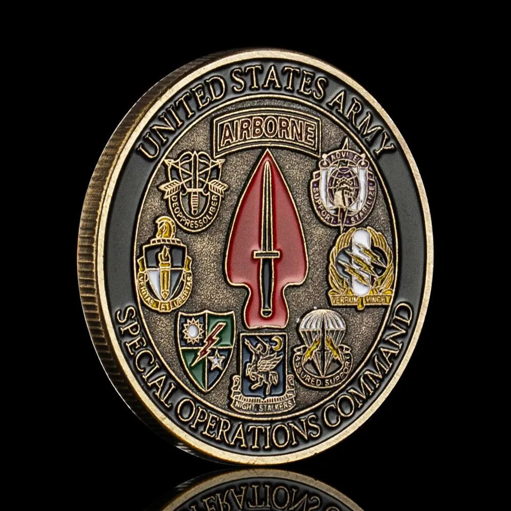 Army Special Operations Challenge Coin