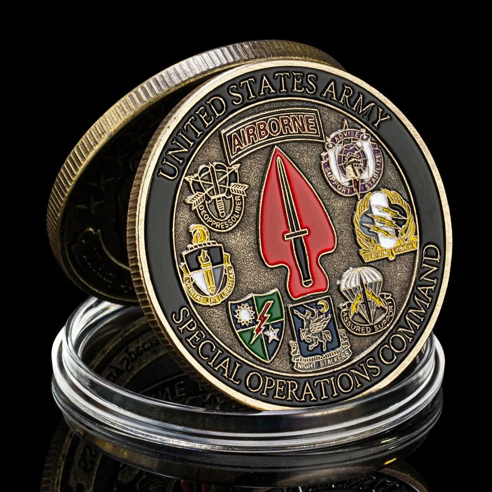 Army Special Operations Challenge Coin