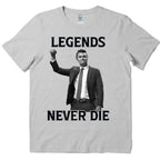 Legends Never Die Charlie Kirk Tee