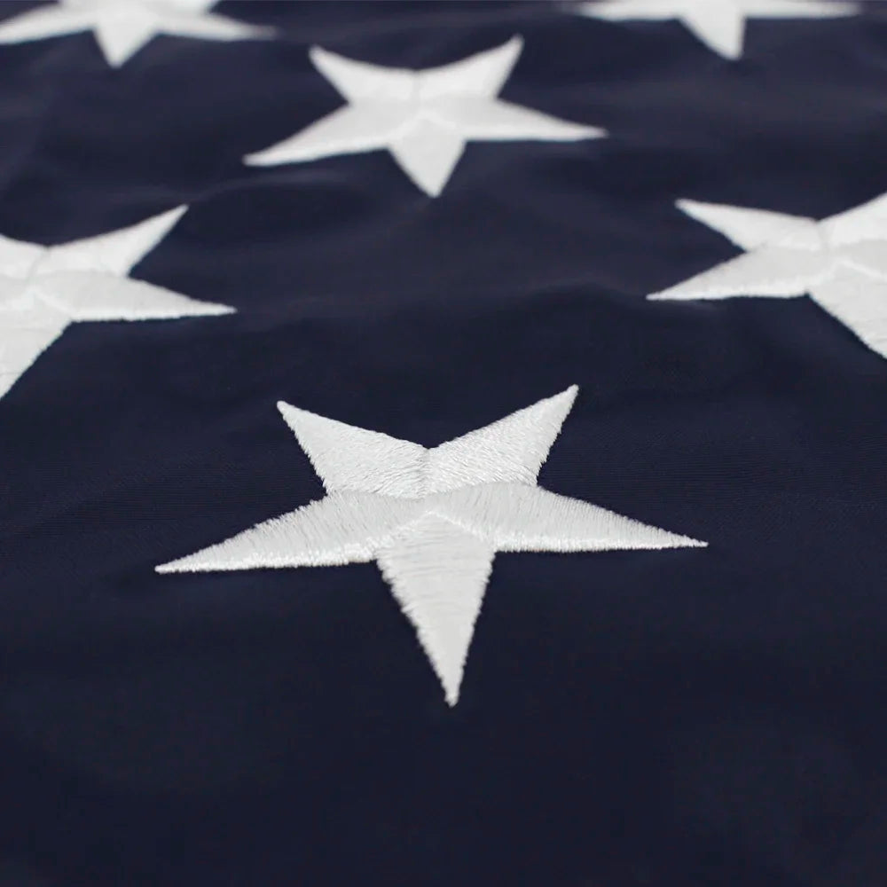 Heavy Duty Embroidered American Flag