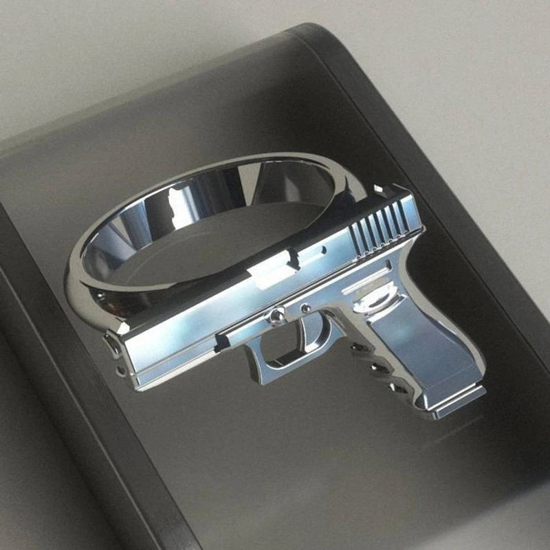 Biker Pistol Ring