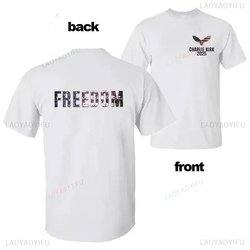 Charlie Kirk Freedom Tribute Tee