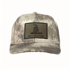 "Don't Tread On Me" Tactical Embroidered Velcros Patch Hook & Loop Fastener- Military Morale Badge for Molle Backpack