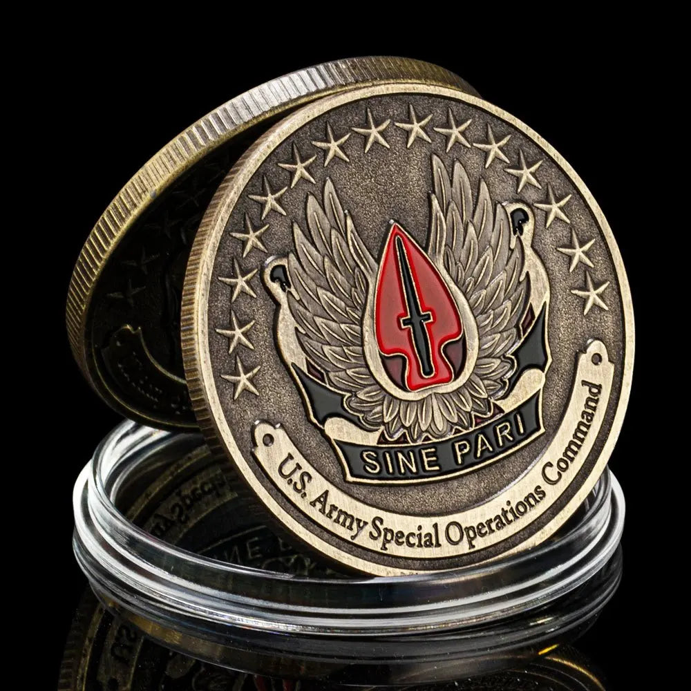 Army Special Operations Challenge Coin