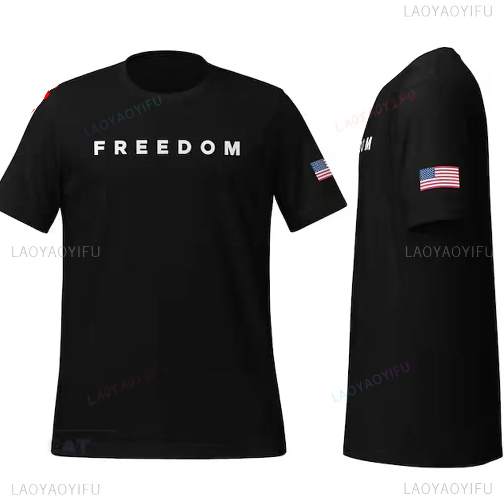 Charlie Kirk Freedom Tribute Tee