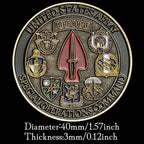 Army Special Operations Challenge Coin