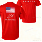 Charlie Kirk Freedom Tribute Tee